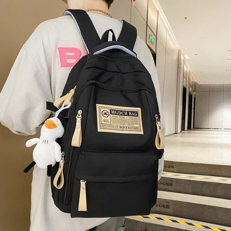 Canvas Student School Backpack