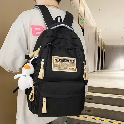 Canvas Student School Backpack