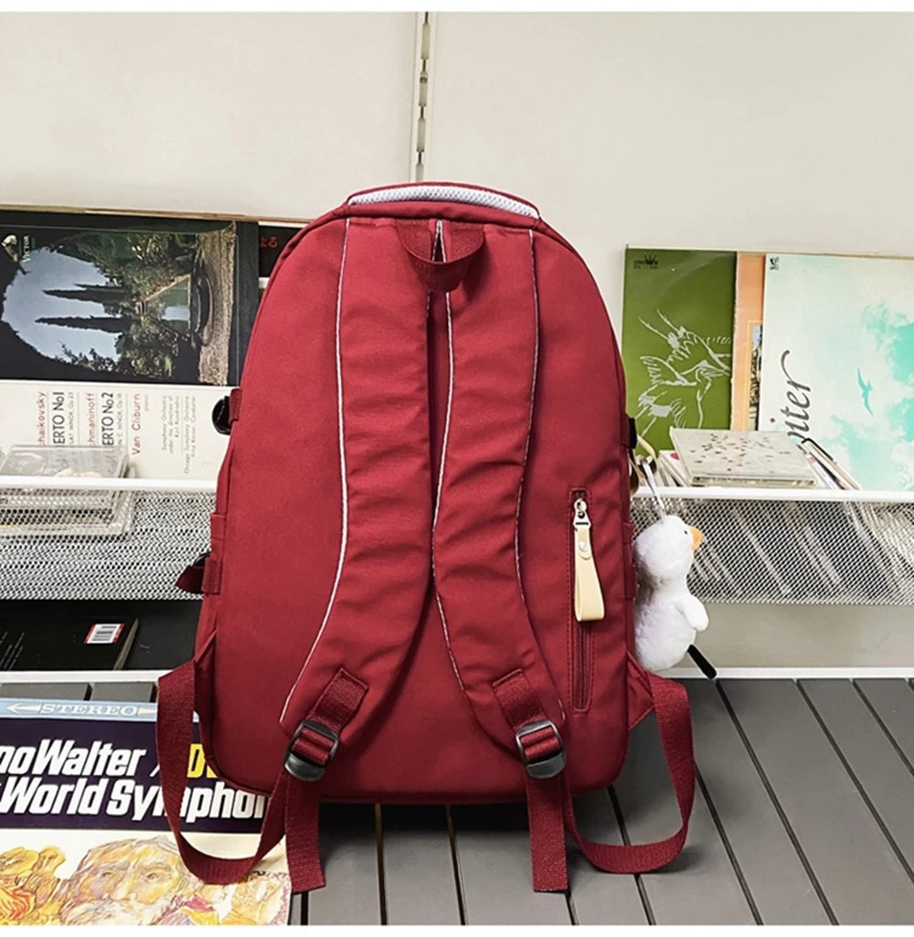 Canvas Student School Backpack