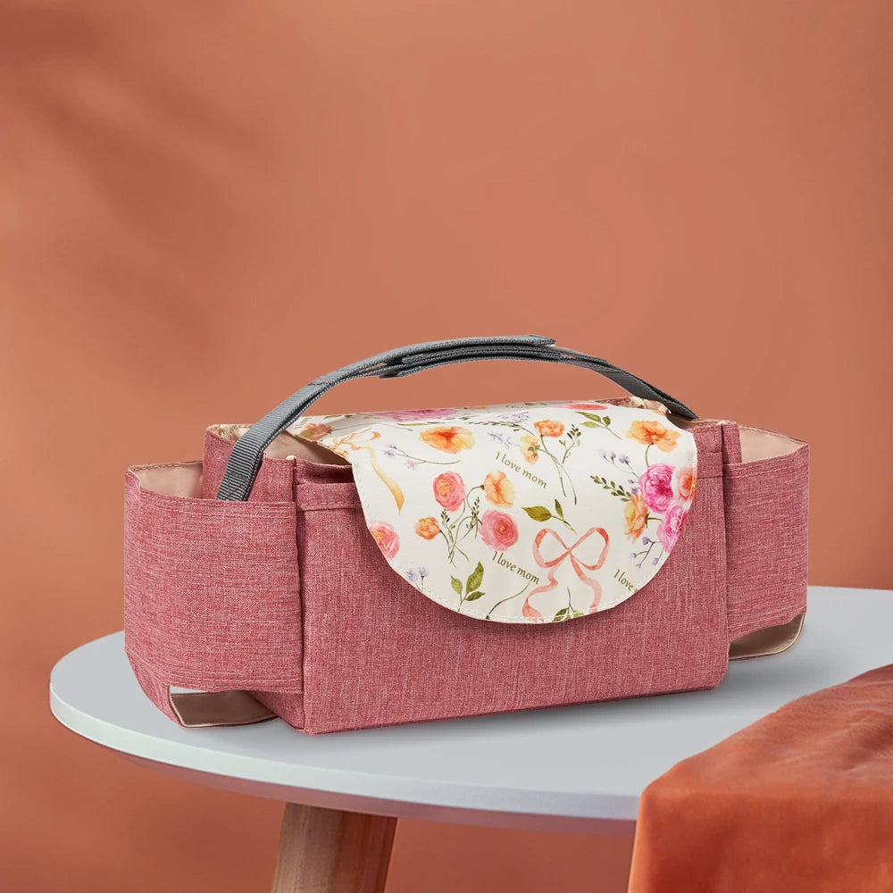 Print Stroller Diaper Bag