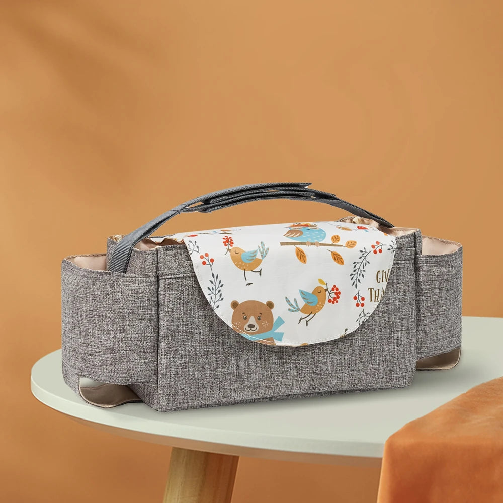Print Stroller Diaper Bag