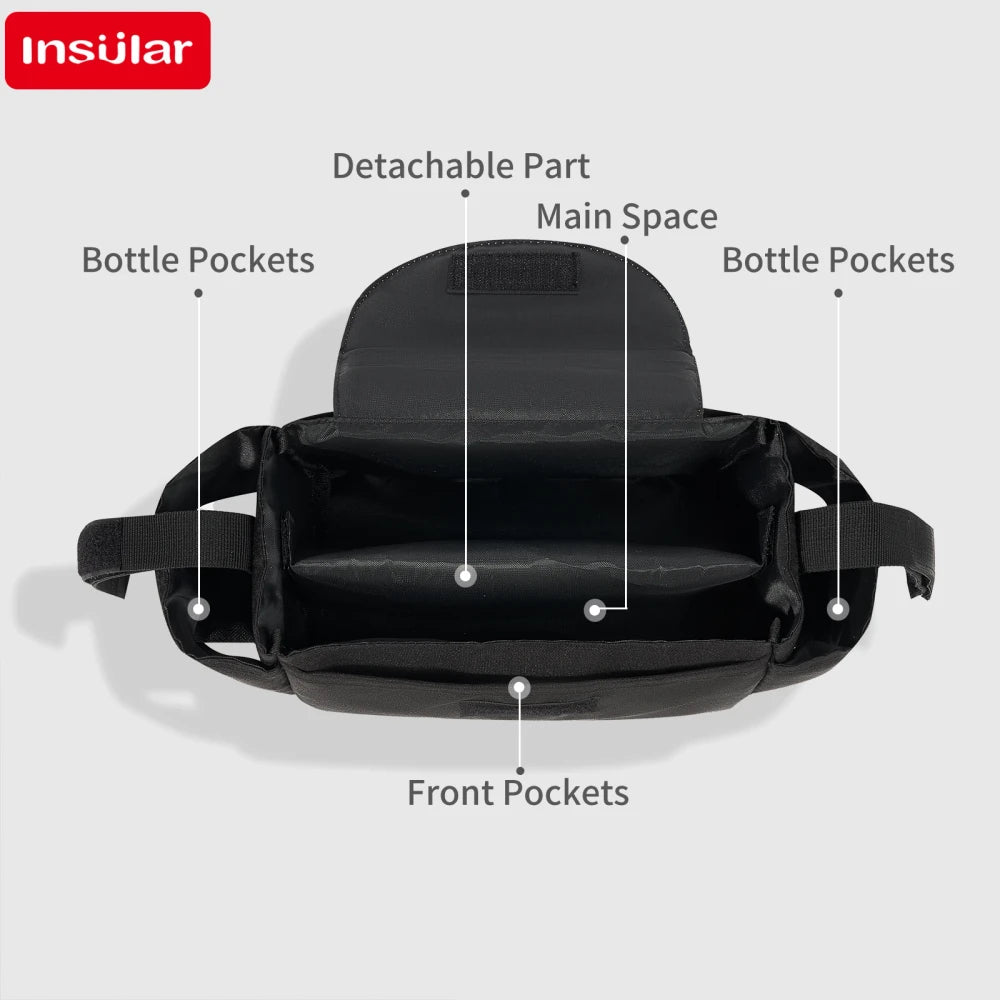 Print Stroller Diaper Bag