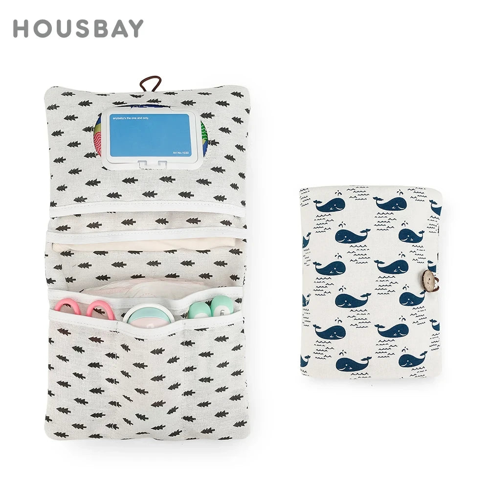 Portable Stroller Diaper Pouch