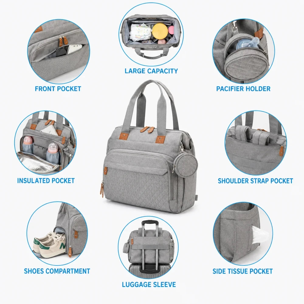 Multifunction Diaper Backpack