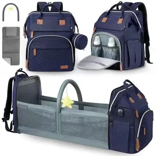 Travel Ready Diaper Backpack