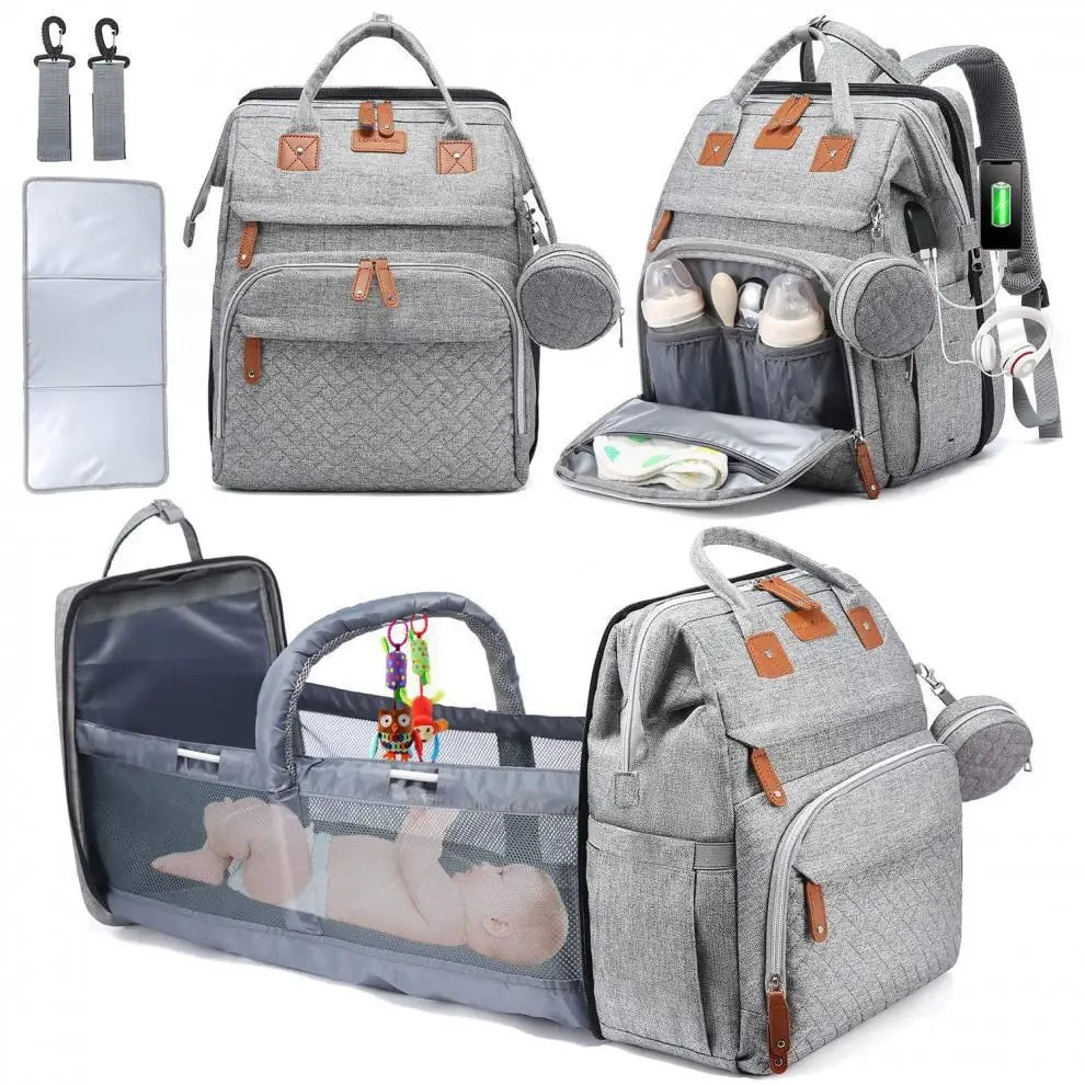 Travel Ready Diaper Backpack