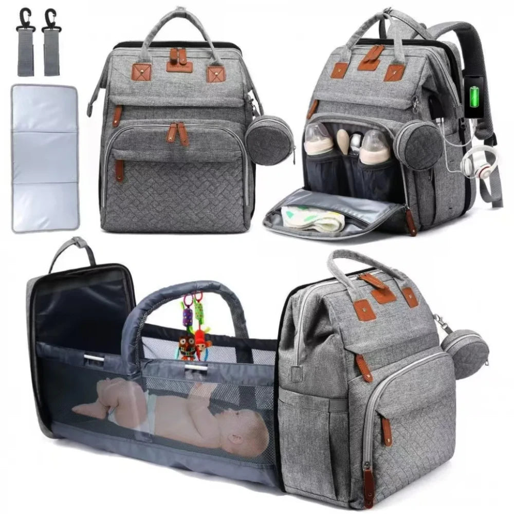 Travel Ready Diaper Backpack