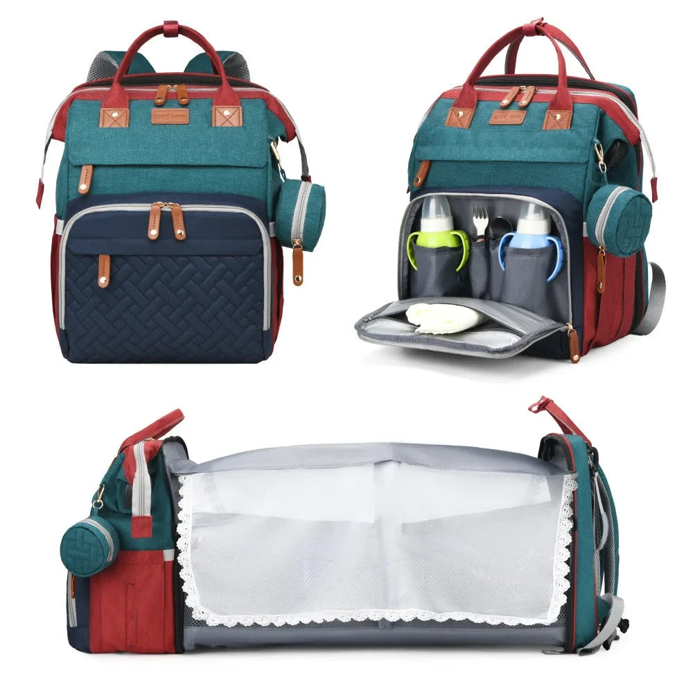 Travel Ready Diaper Backpack