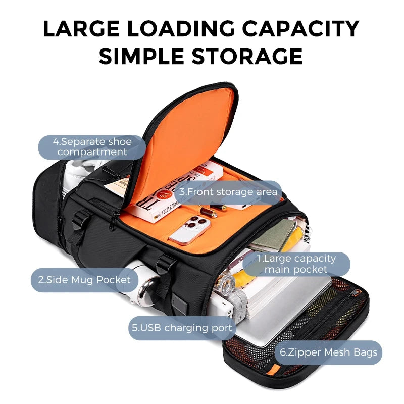 Oxford Laptop Work Backpack