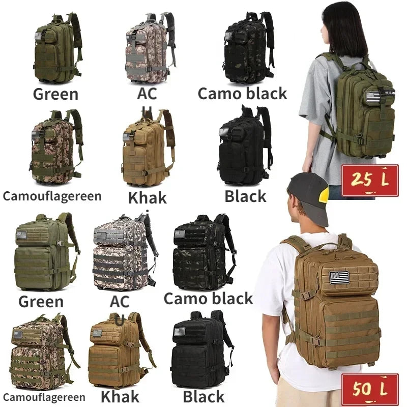 Tactical Outdoor Hiking Backpack