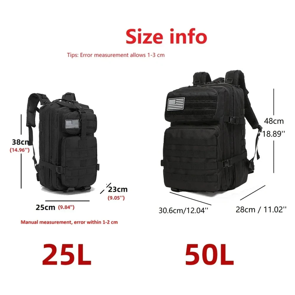 Tactical Outdoor Hiking Backpack