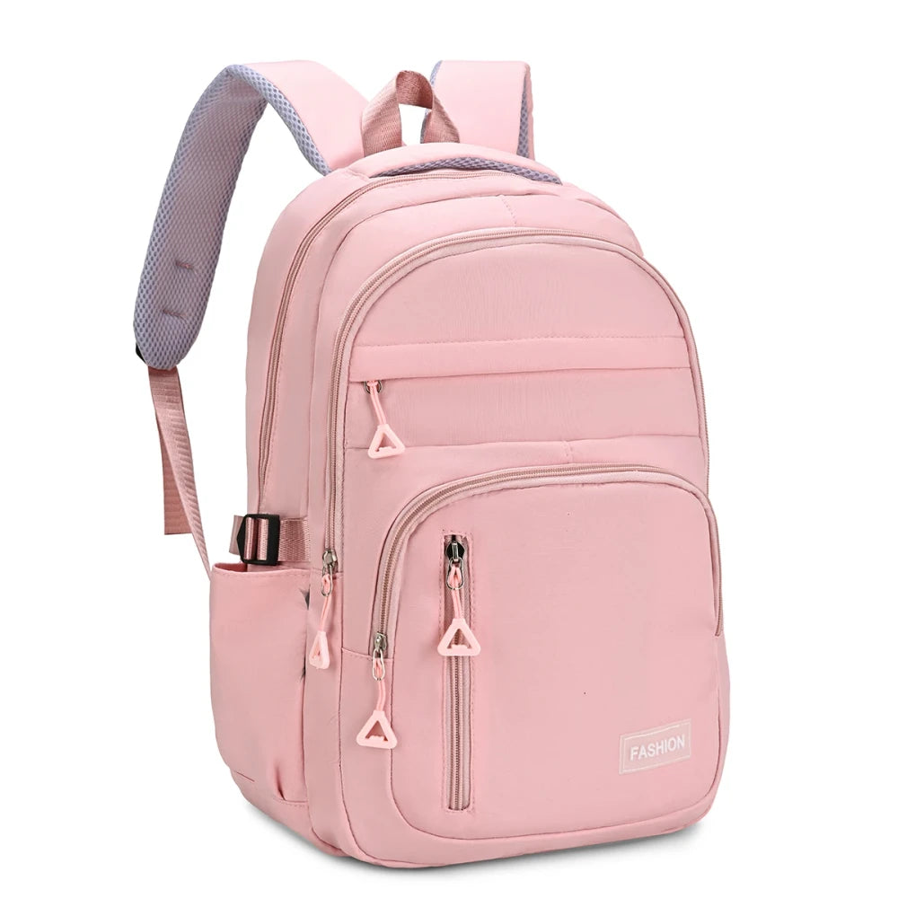 Lightweight Nylon School Backpack