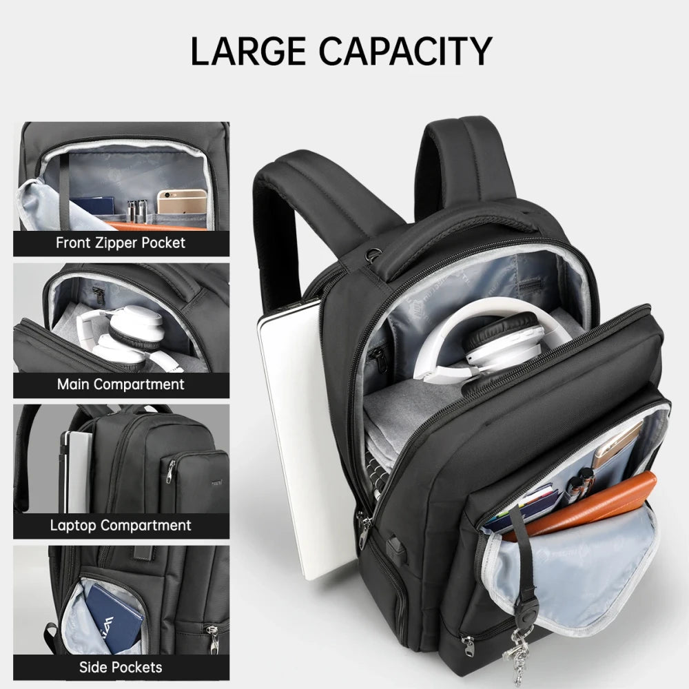 Nylon Anti-Theft Laptop Backpack