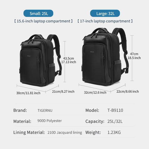 Business and Travel Laptop Backpack