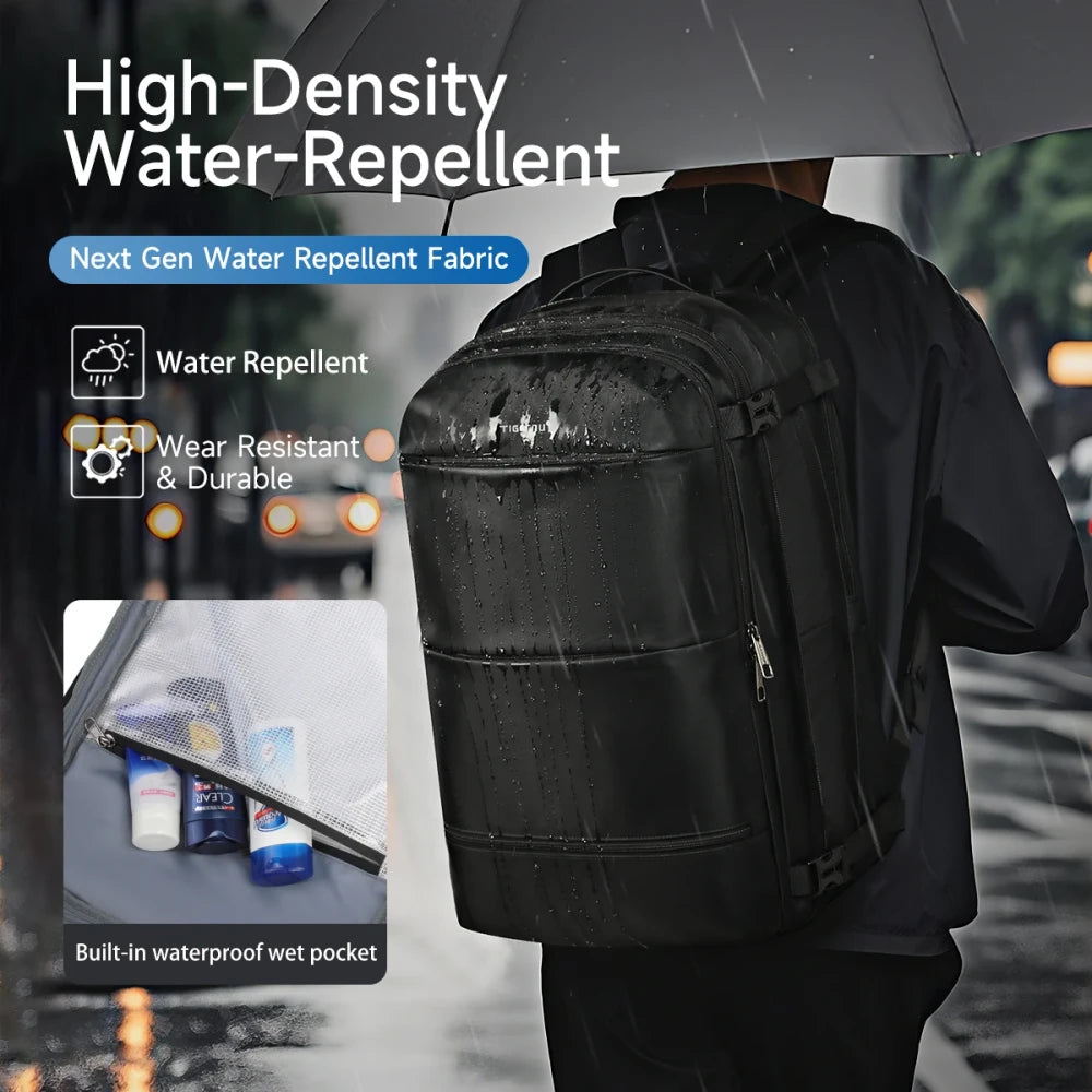 Nylon Vacuum Compression Travel Backpack