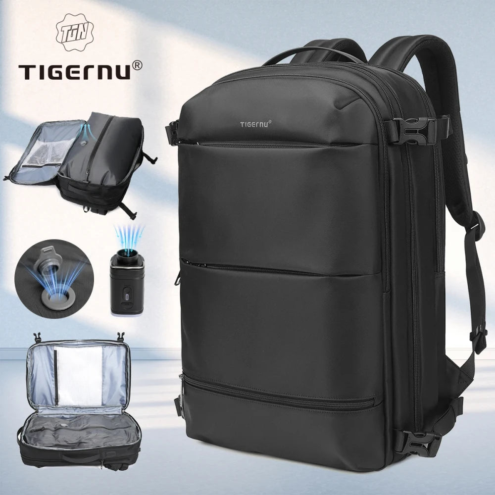 Nylon Vacuum Compression Travel Backpack