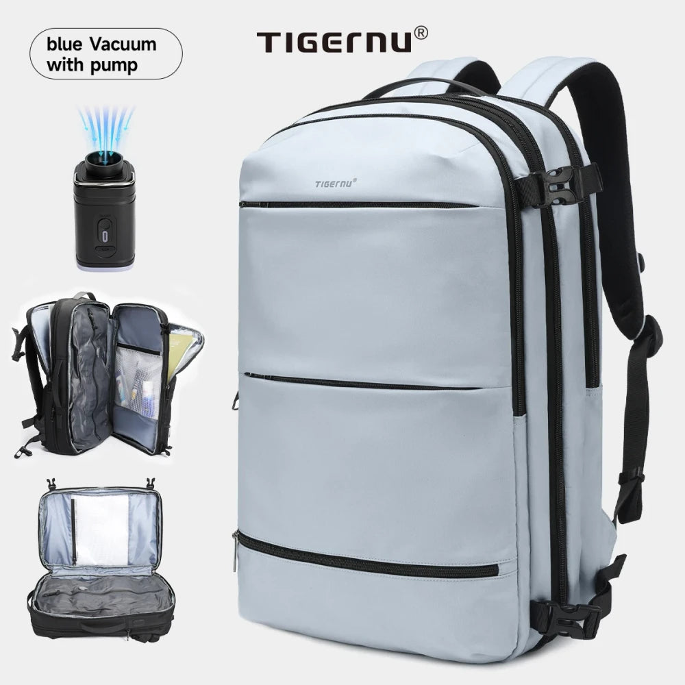 Nylon Vacuum Compression Travel Backpack