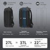 Nylon Vacuum Compression Travel Backpack