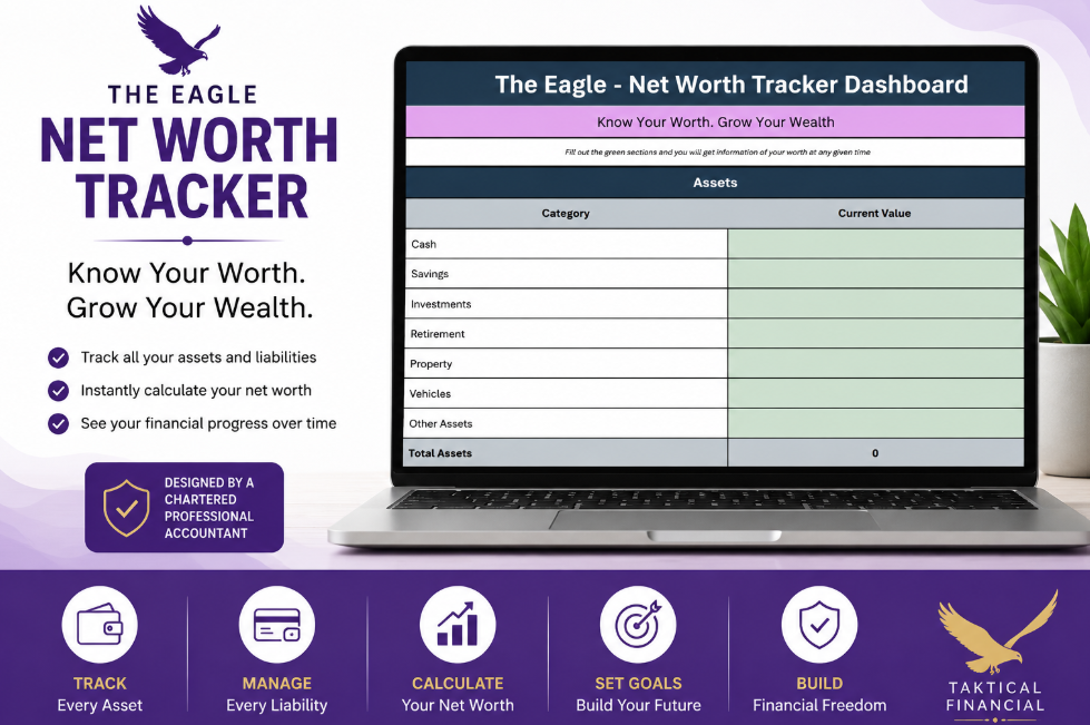 Net Worth Tracker Personal Financial Template