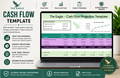 Cash Flow Forecast Spreadsheet | Cash Flow Template | Designed by an Accountant | Excel & Google Sheets | Instant Download