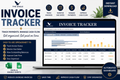 Invoice Tracker Excel Template | Accounts Receivable Spreadsheet | Invoice Payment Tracker | Small Business Finance Dashboard